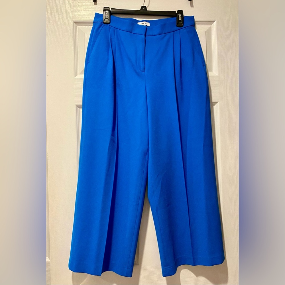 Bar III Vibrant Blue Wide Leg Pants